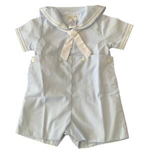 Petite Ami Nautical Romper NWT size 9 mo